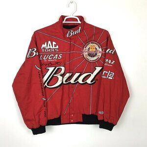 VINTAGE RARE SS SPORT SERVICE KENNY BERNSTEIN COAT Small